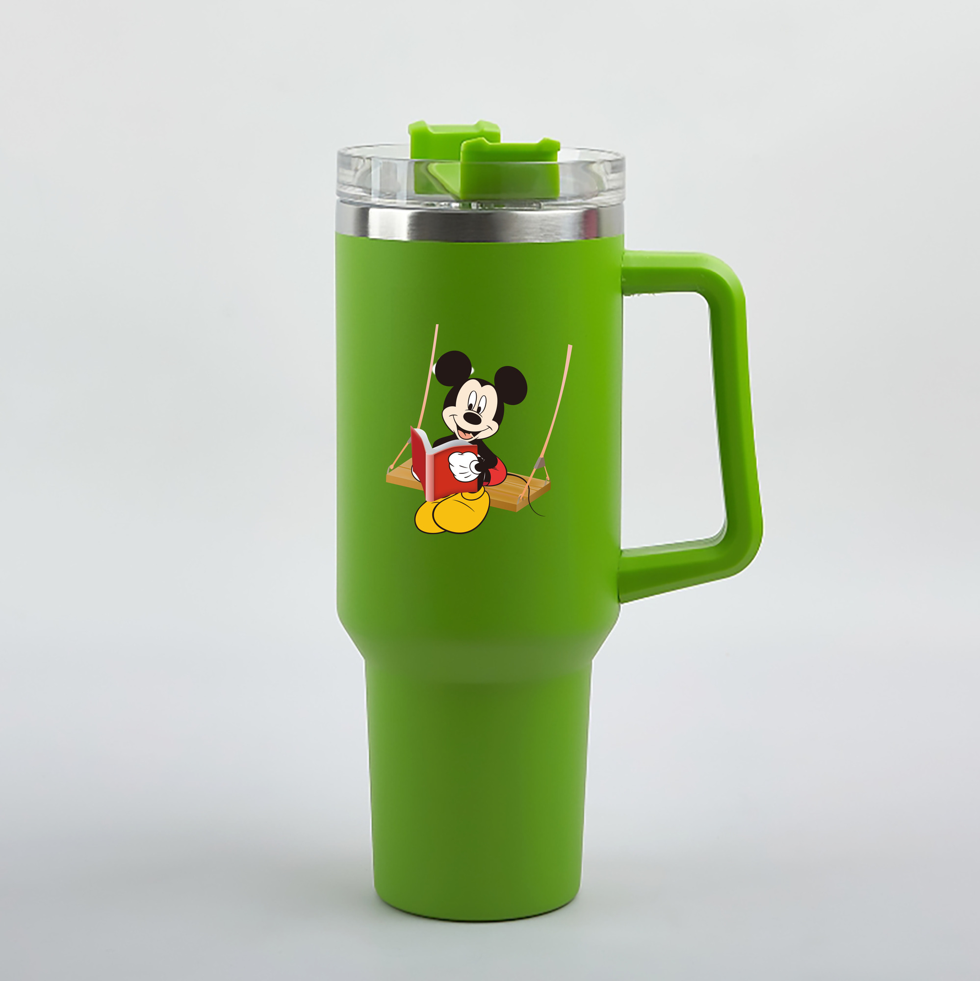 （画像用） ミッキーマウス Mickey Mouse 1200mL車用タンブラー（カラープリント）